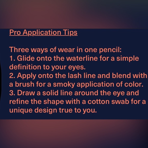 Love + Craft + Beauty Gel Eyeliner Pencil - Stripped - Picture 6 of 6